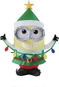 Dave The Minion: Inflatable Christmas Elf!