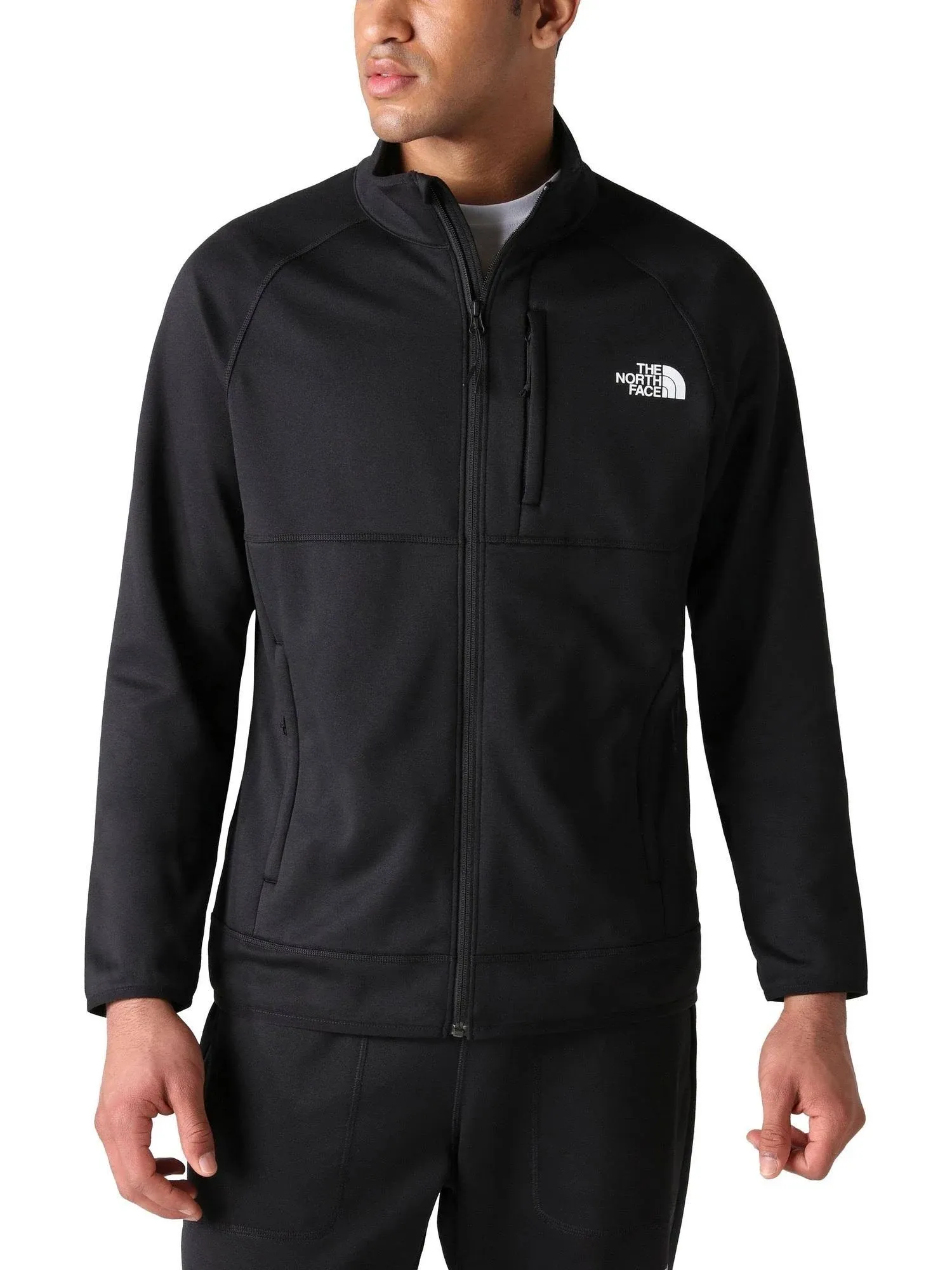 The North Face Stretch Raglan Sleeve Canyonlands Full-Zip Jacket Black XXL NWT