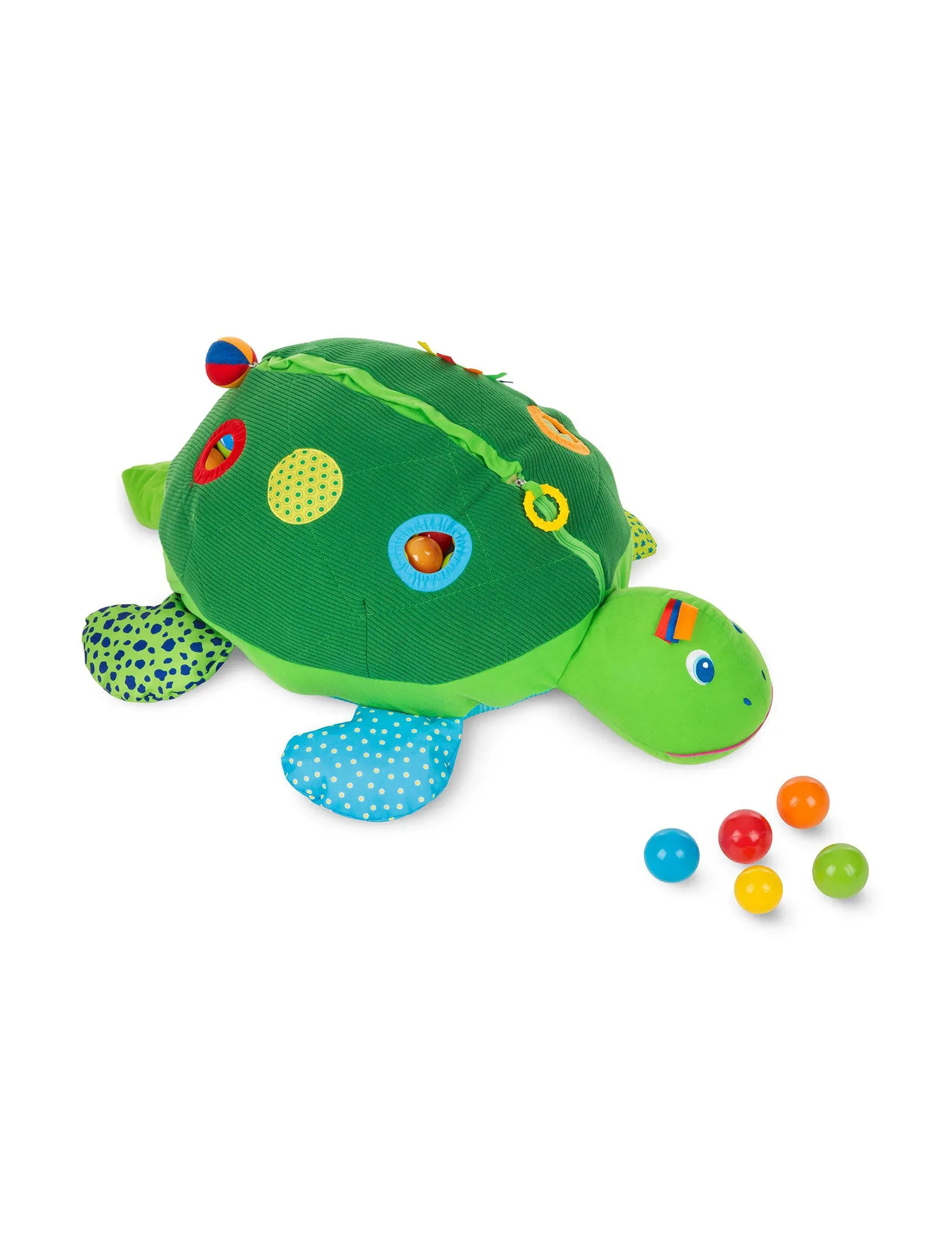 Melissa & Doug Kids Turtle Ball Pit With 60 Balls