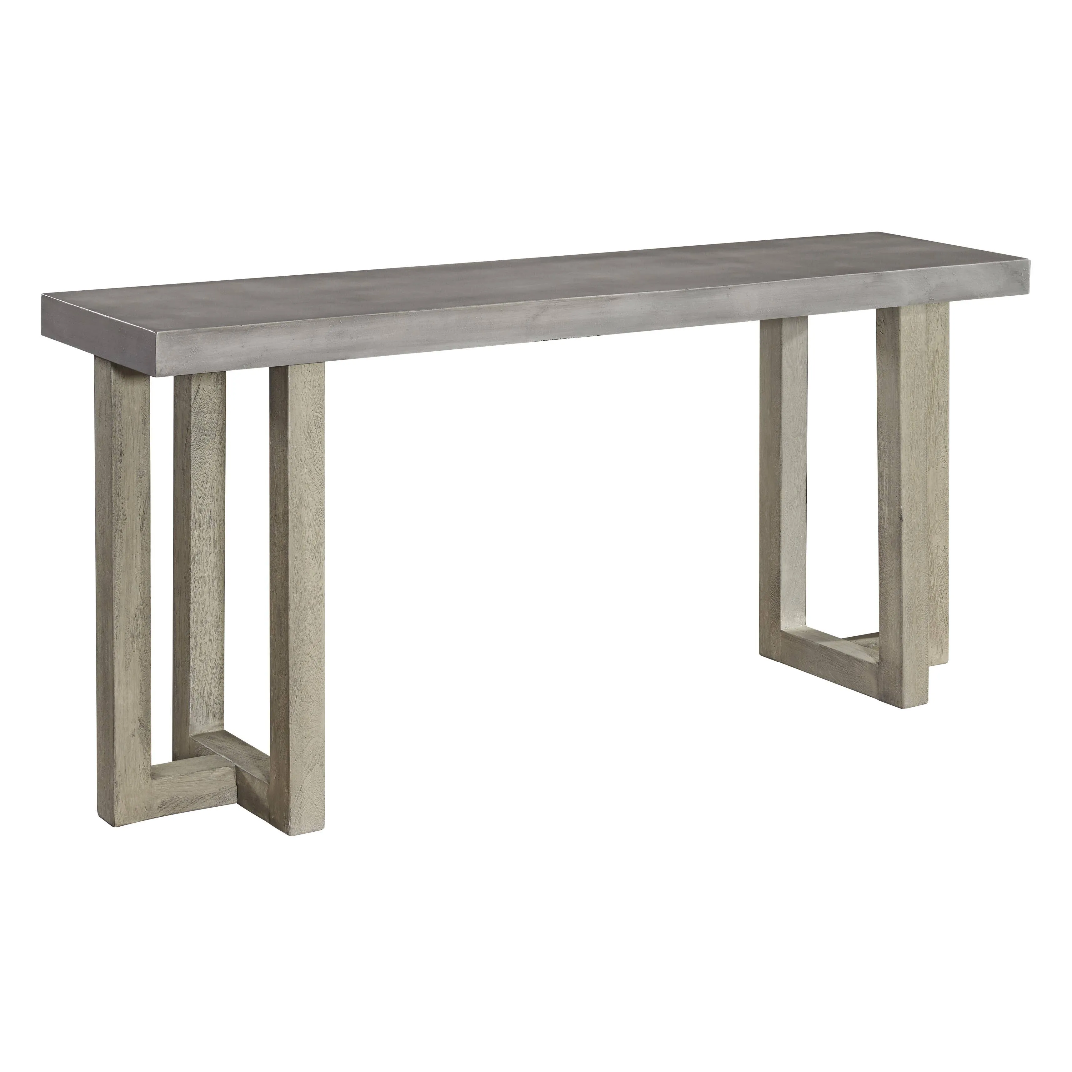 Lockthorne Gray Sofa/Console Table