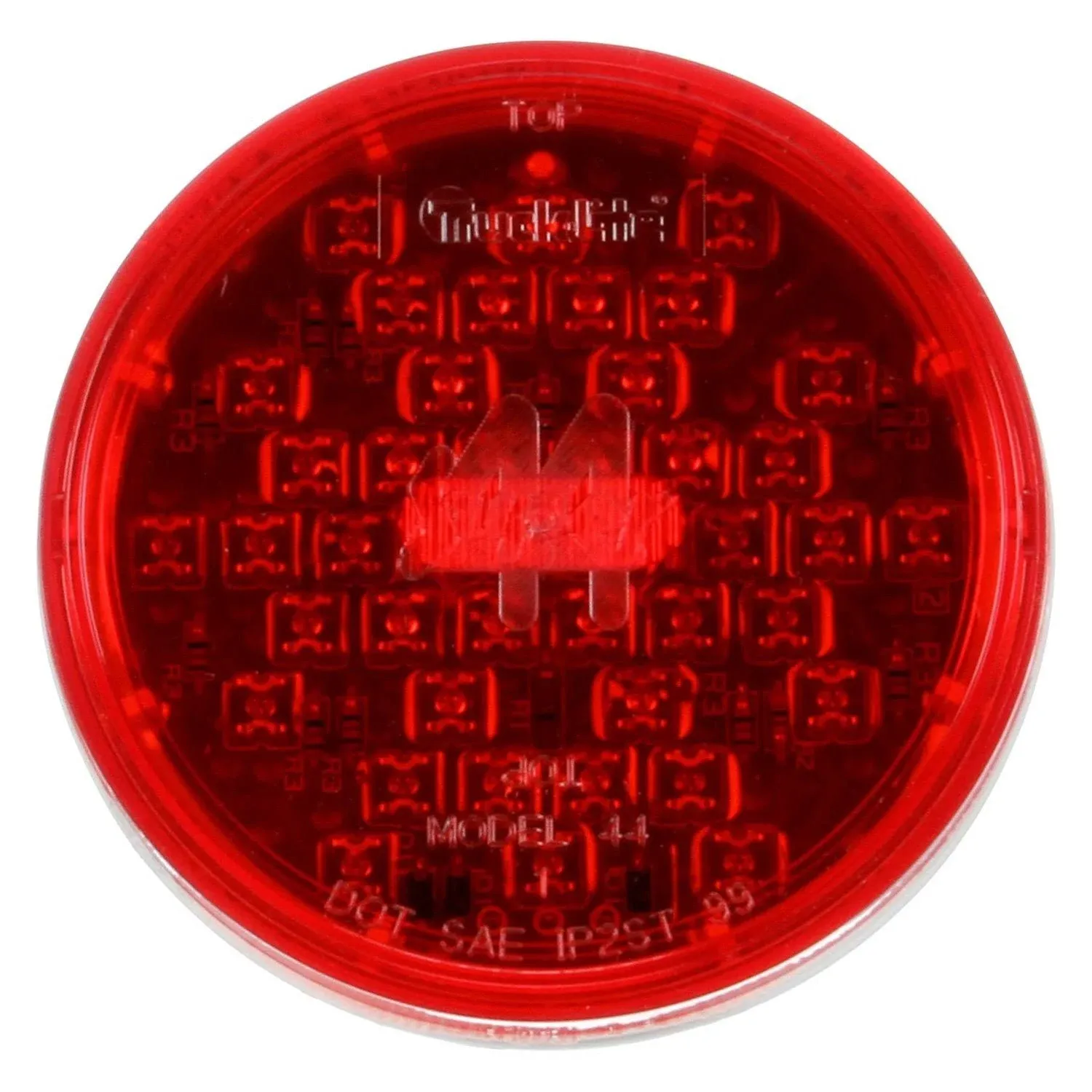 Truck-Lite Super 44 Red Round 42 Diode LED Stop/Turn/Tail Light 12V - 44202R