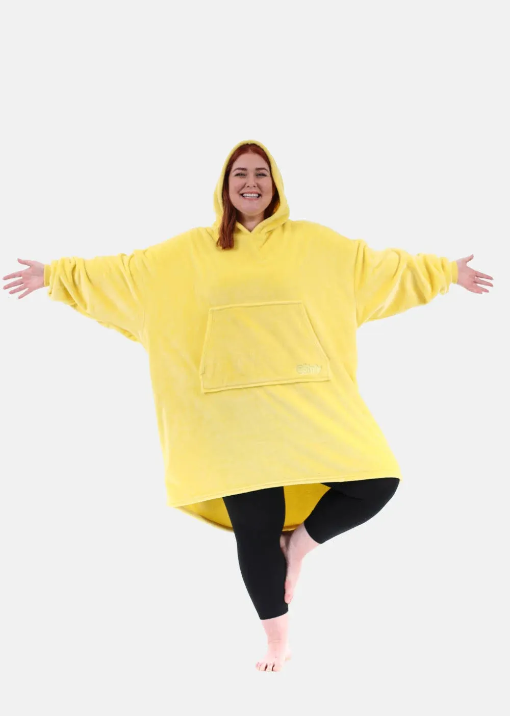 THE COMFY Original Elf Costume Wearable Blanket for Women and Men, Oversized Microfiber and Sherpa Blankets As Seen On Shark Tank