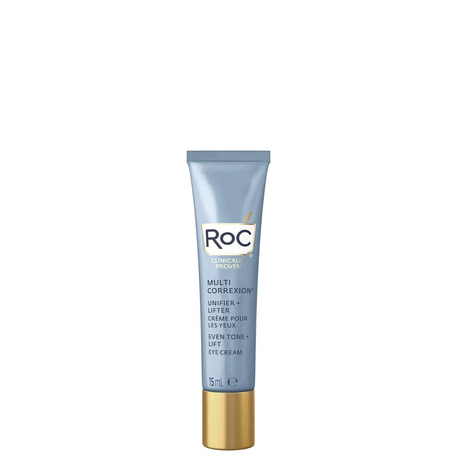 RoC Multi Correxion 5 in 1 Anti-Aging Eye Cream for Puffiness, Under Eye Bags & Dark Circles, Skin Care Treatment with Shea Butter, 0.5 Fl Oz (Packaging May Vary)