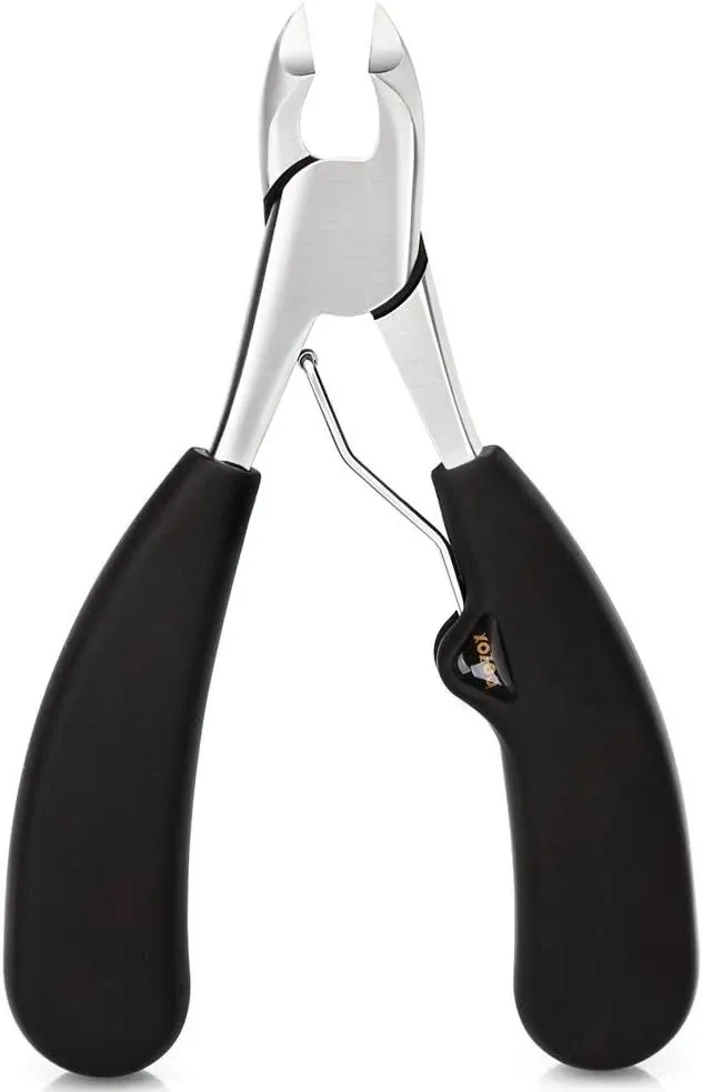 BEZOX Toenail Clippers, Nail Clippers for Thick Toenail and Ingrown Nails - Heavy Duty Toenail Scissors for Seniors