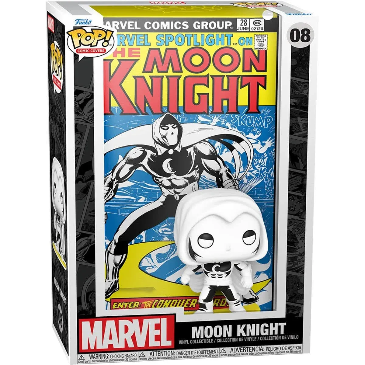 Funko Pop! Comic Cover - Marvel - Moon Knight #08