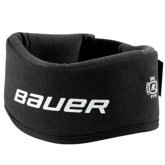 Bauer NLP7 Hockey Protective ADULT Neck Guard Collar  BNQ Certified  13.5 -17