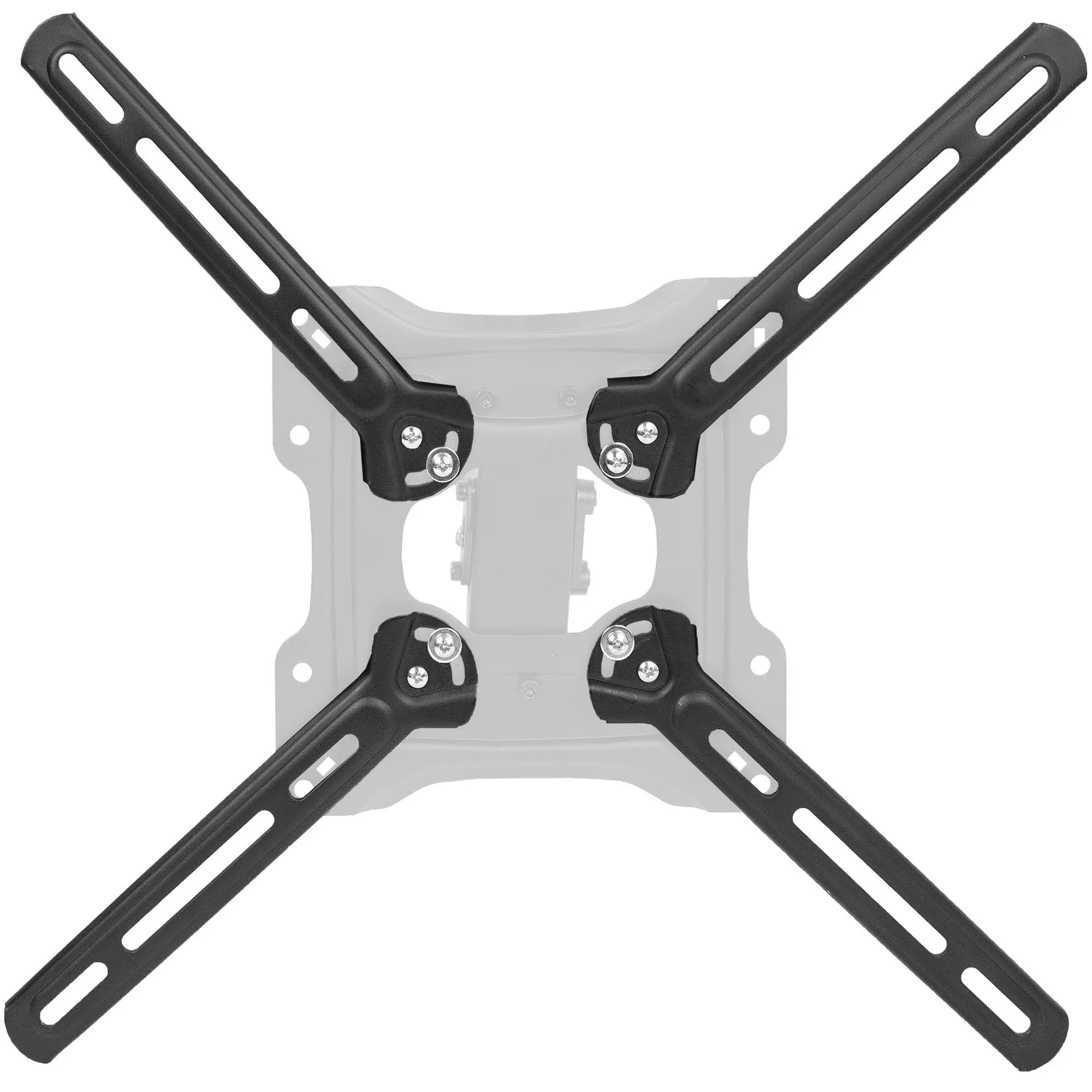 VIVO Steel VESA Mount Adapter Plate Brackets for LCD Screens, Conversion Kit for VESA up to 400x400mm, MOUNT-AD4X4