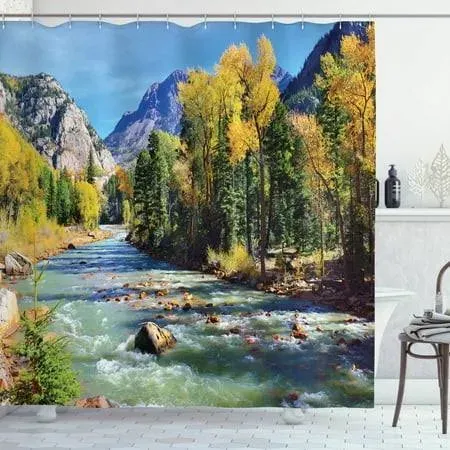 Landscape Shower Curtain