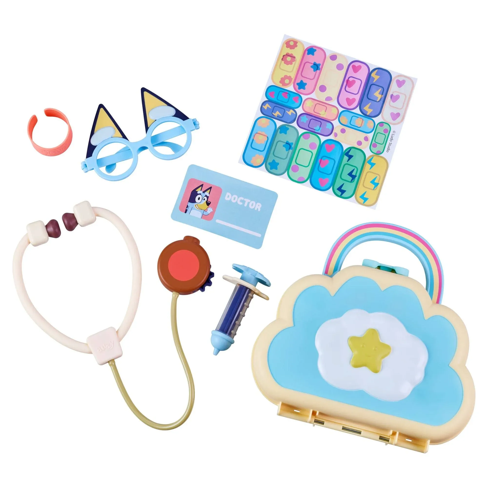 "Moose Toys Llc 7-Piece Cloud Bag Doctor's Set"