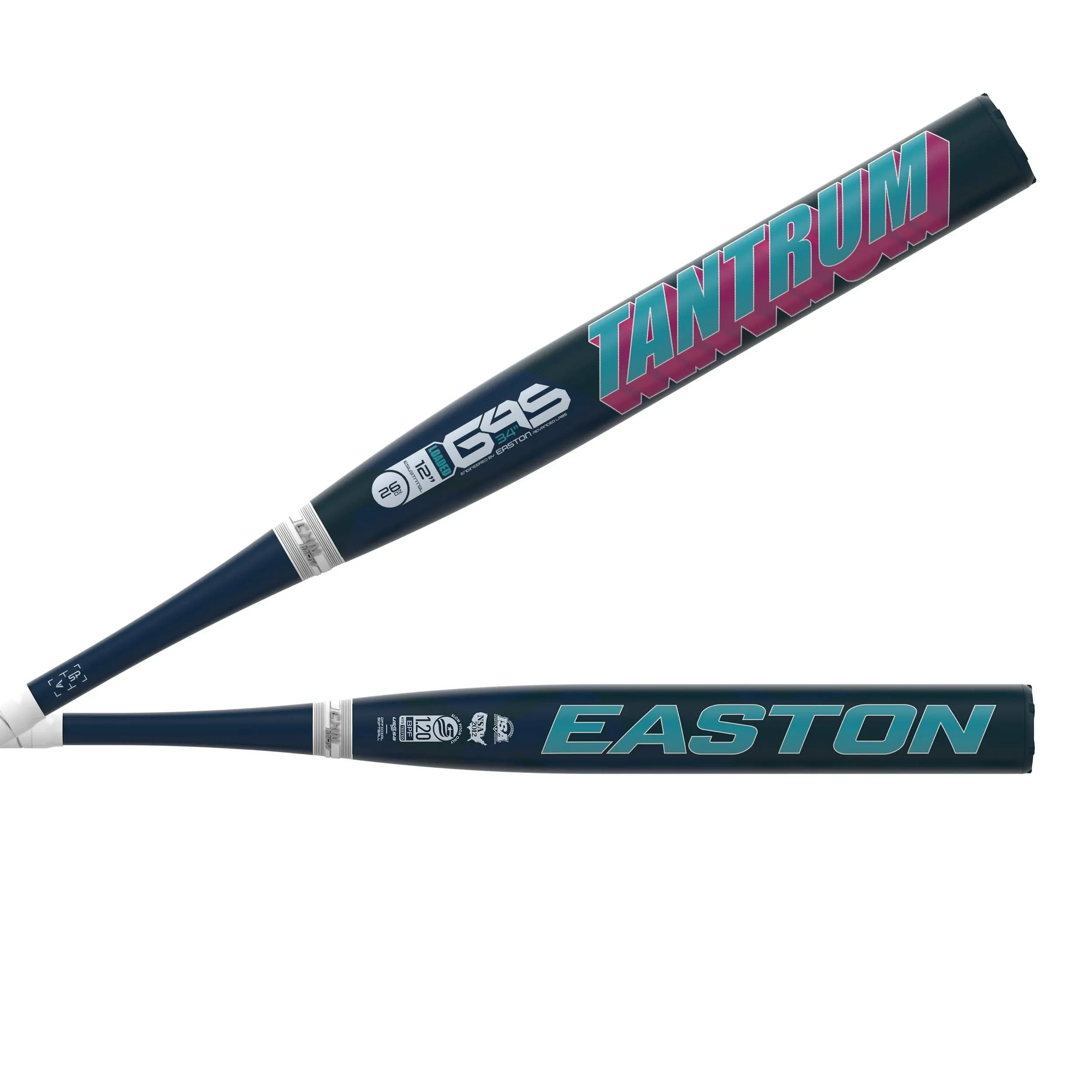 Easton | 2023 | Tantrum Series Slowpitch Softball Bats | USSSA | Multiple Barrel Sizes & Endload Options