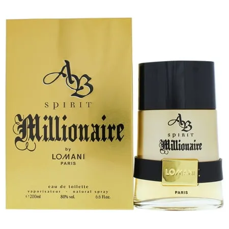 AB SPIRIT MILLIONAIRE by Lomani EDT SPRAY 3.4 OZ for MEN