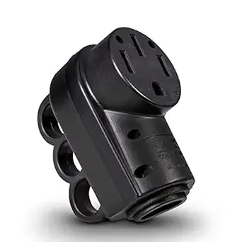 NEMA 14-50R 125/250V 50A RV Power Cord Feale Replacement Socket Plug; ETL listed