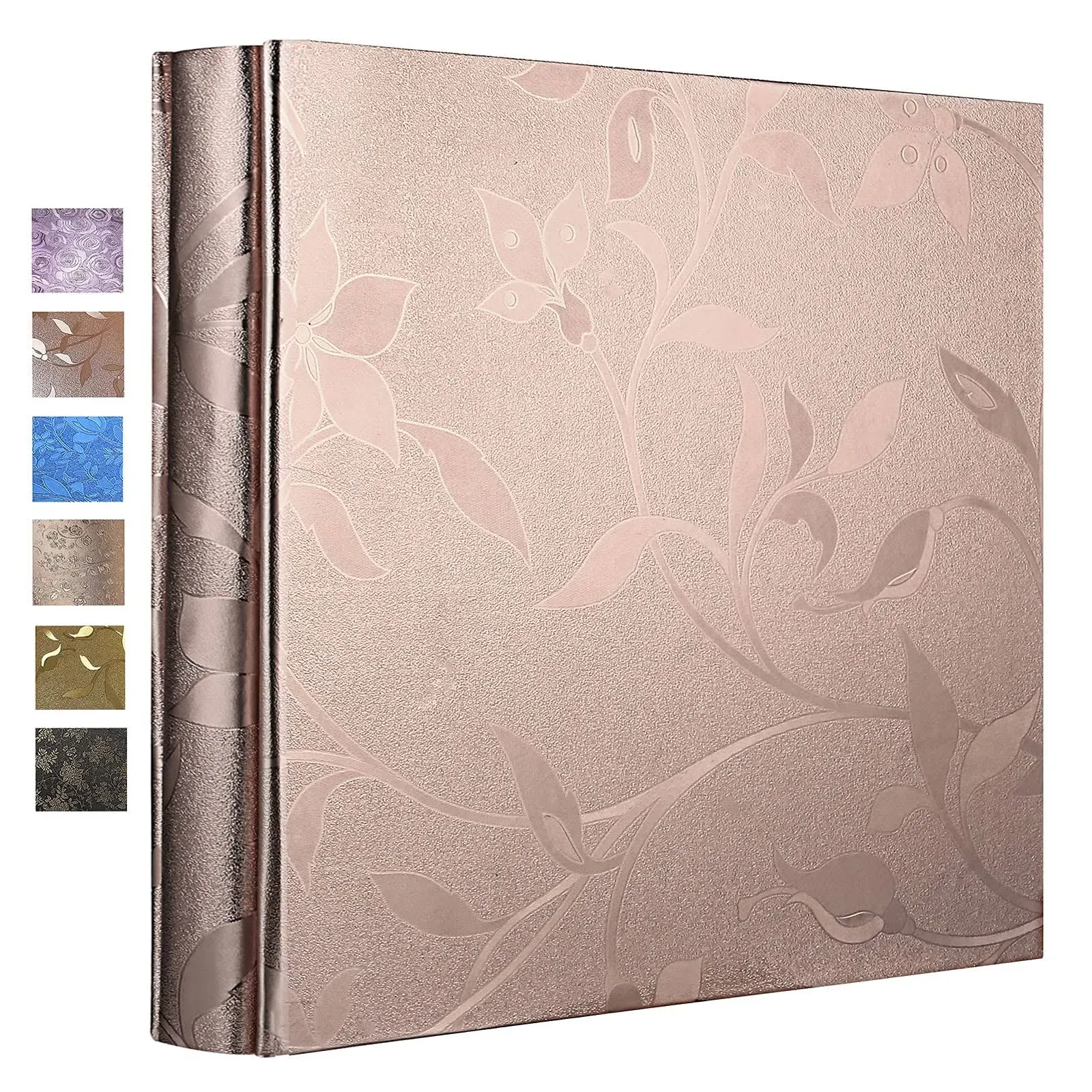 Photo Album 4x6 600 Photos Leather Cover Extra Large Capacity for Family Wedd...