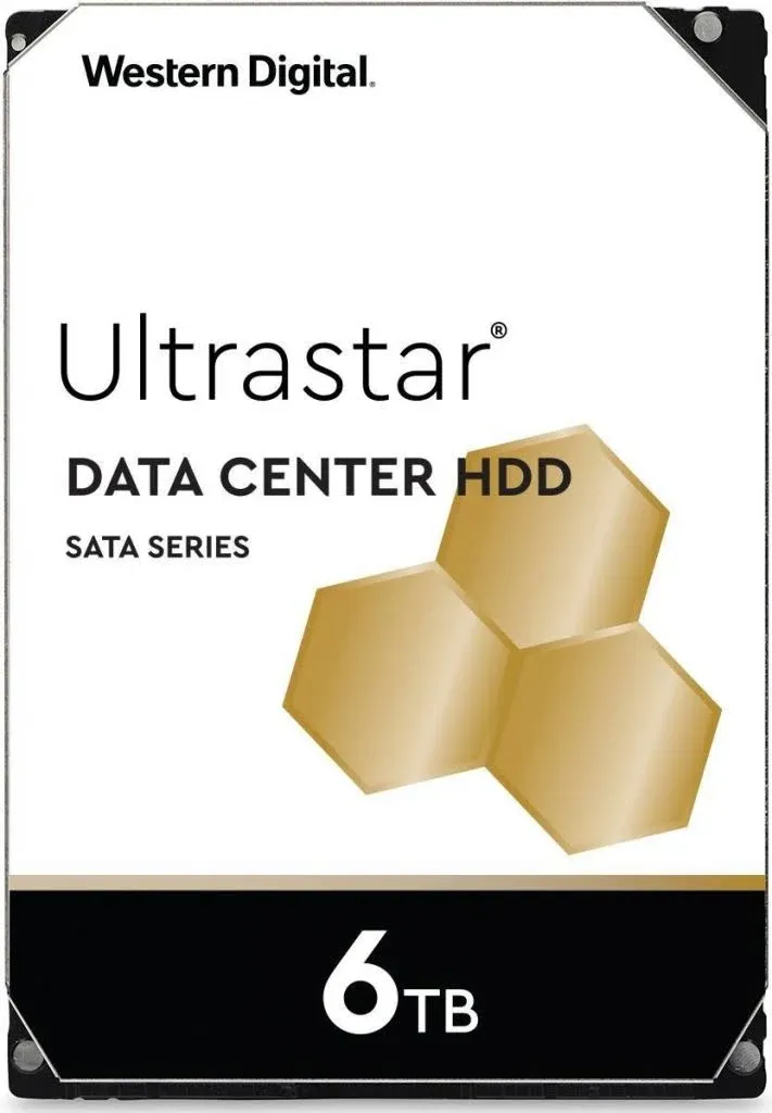 Western Digital 6TB Ultrastar DC HC310 SATA HDD - 7200 RPM Class, SATA 6 Gb/s, 256MB Cache, 3.5" - HUS726T6TALE6L4