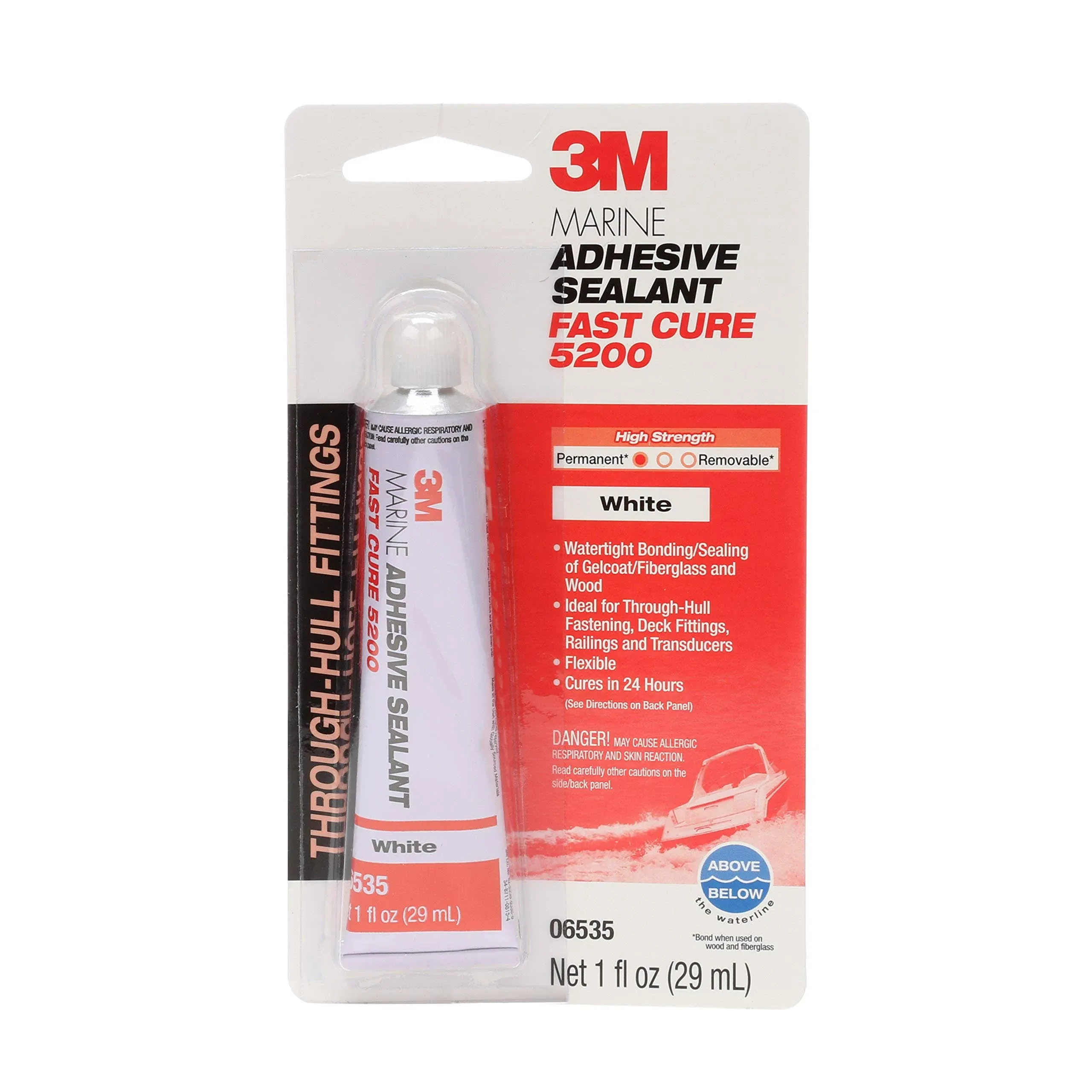 3M 06520 Marine Adhesive Sealant - 10 oz tube