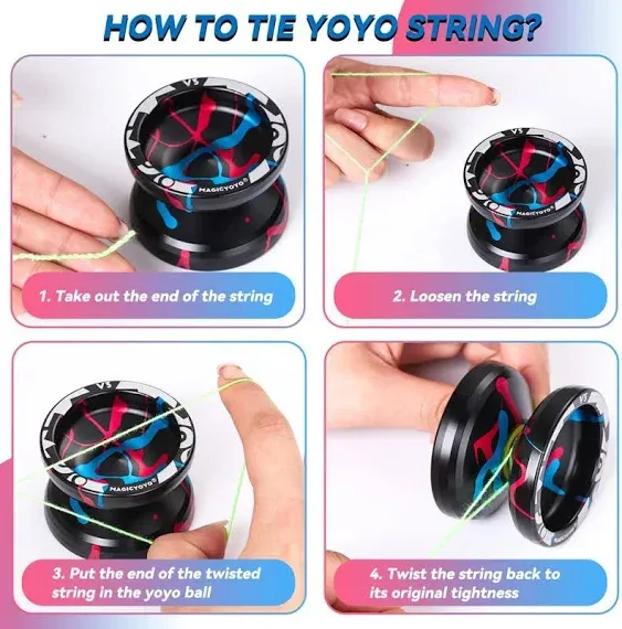 Magicyoyo Responsive Yoyo V3, Professional Metal Yoyo For Beginner,