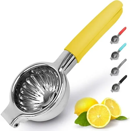 Zulay Kitchen Stainless Steel Lemon Squeezer - Pink