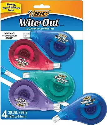 BIC Wite-Out EZ Correct Correction Tape