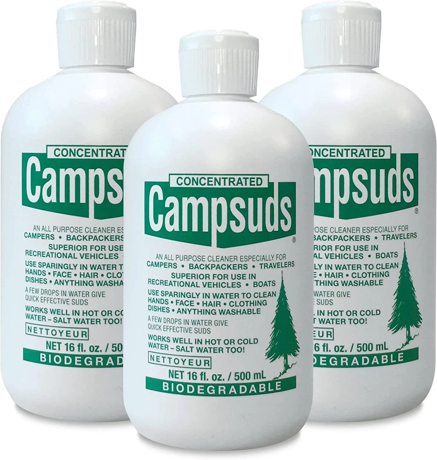 Concentrated Campsuds Outdoor Soap - Environmentally Conscious Camping