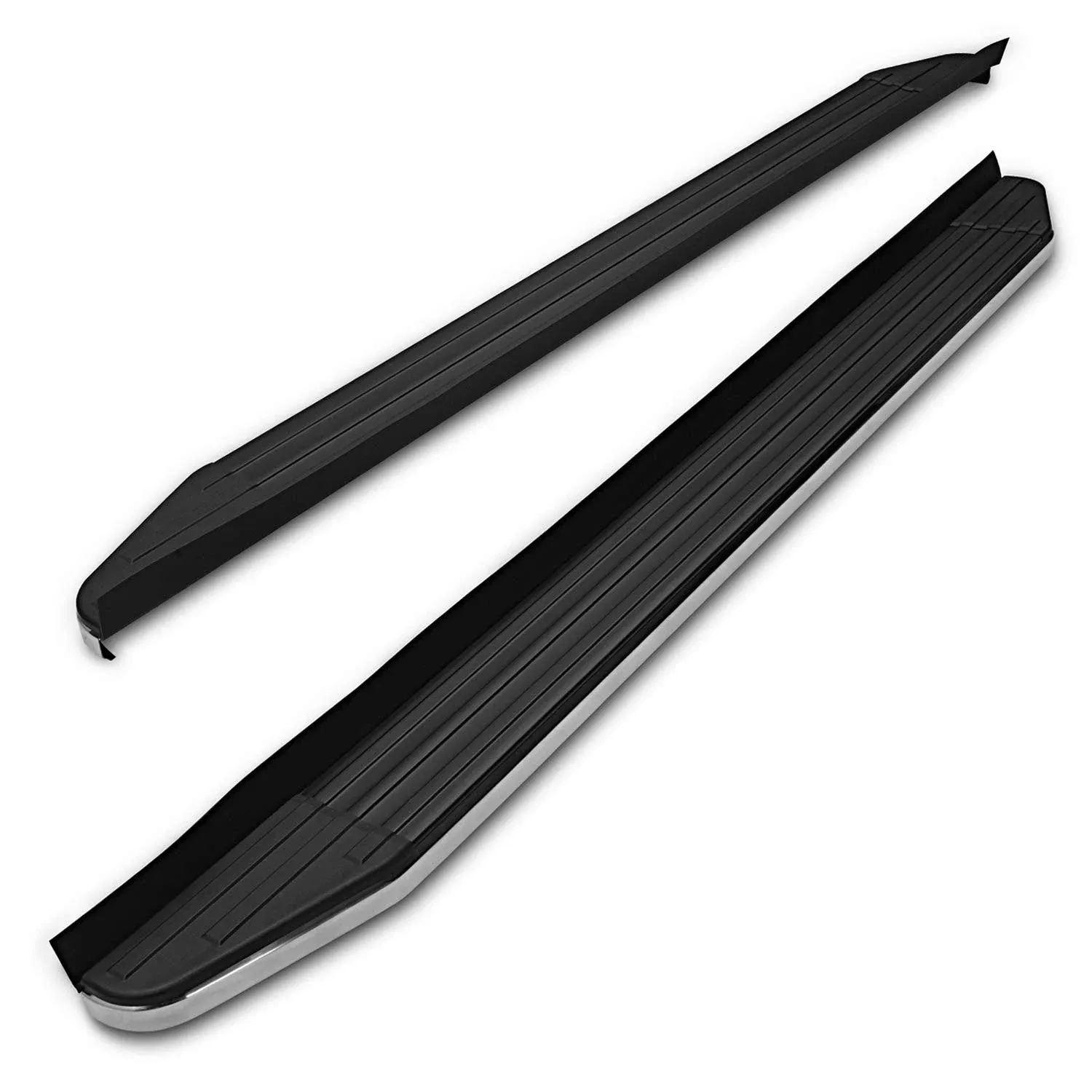 For 22-24 Nissan Pathfinder 5.5&#034; Aluminum Running Boards Side Steps Nerf Bar BLK