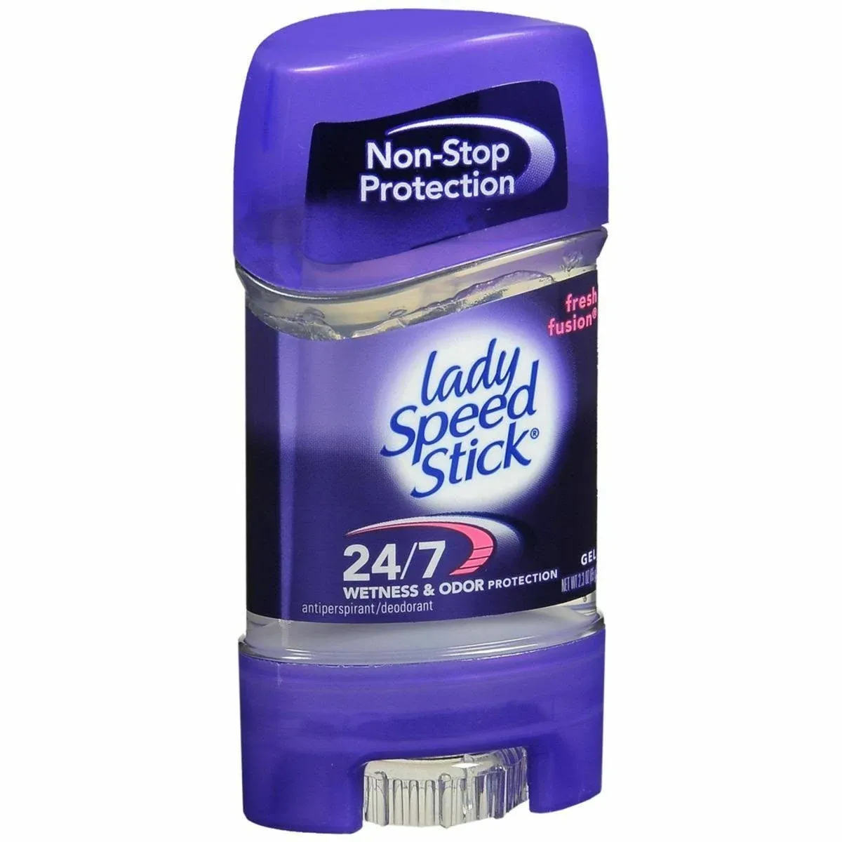 Lady Speed Stick 48HR Antiperspirant Deodorant Gel Fresh Fusion 2.30 oz (Pack of 6)