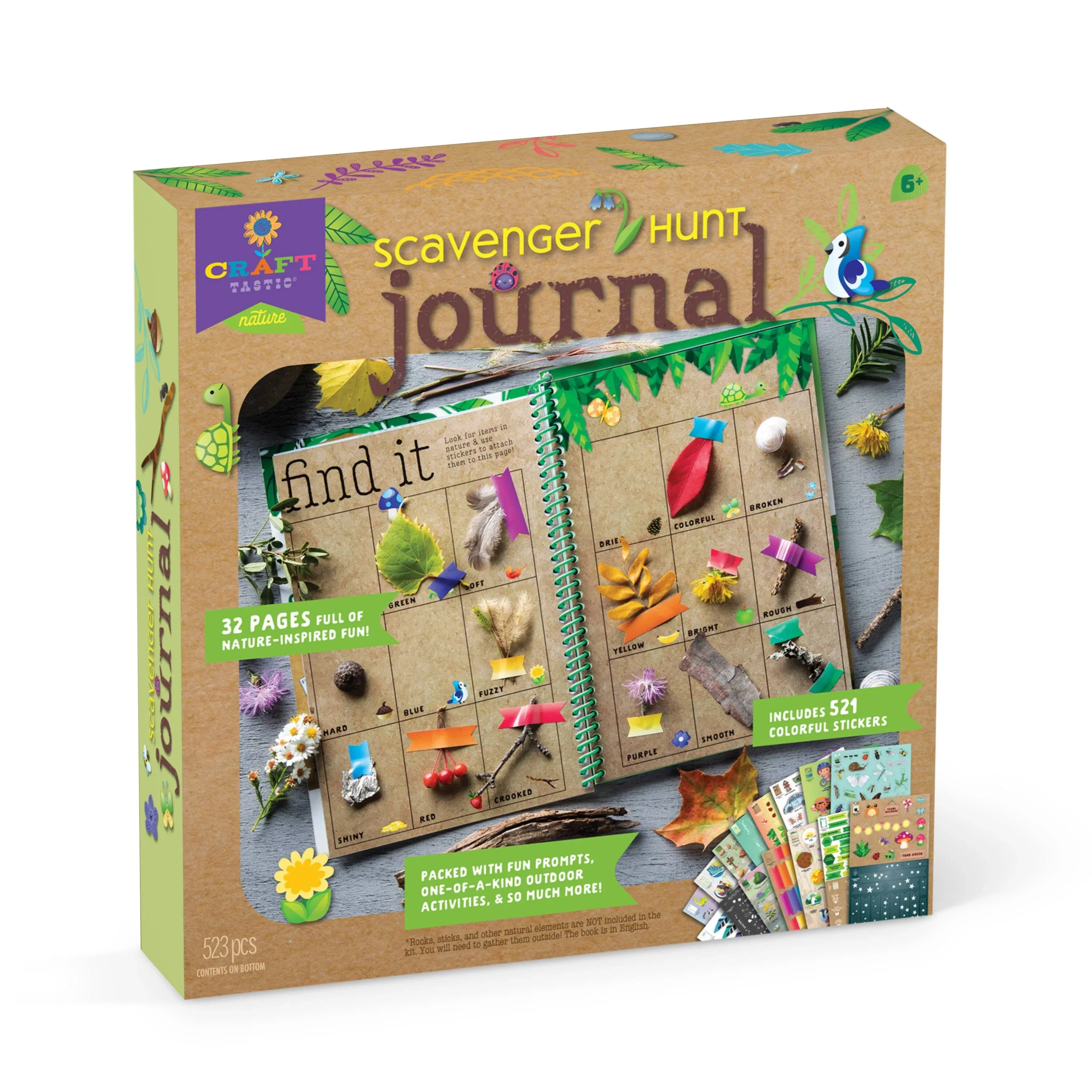 Craft-Tastic Nature Scavenger Hunt Journal Kit