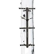 Hawk Helium 30" Lightweight Aluminum Treestand Climbing Sticks with Fold Up Steps and Boot Grabbing Grooves (1-Pack/3-Pack)