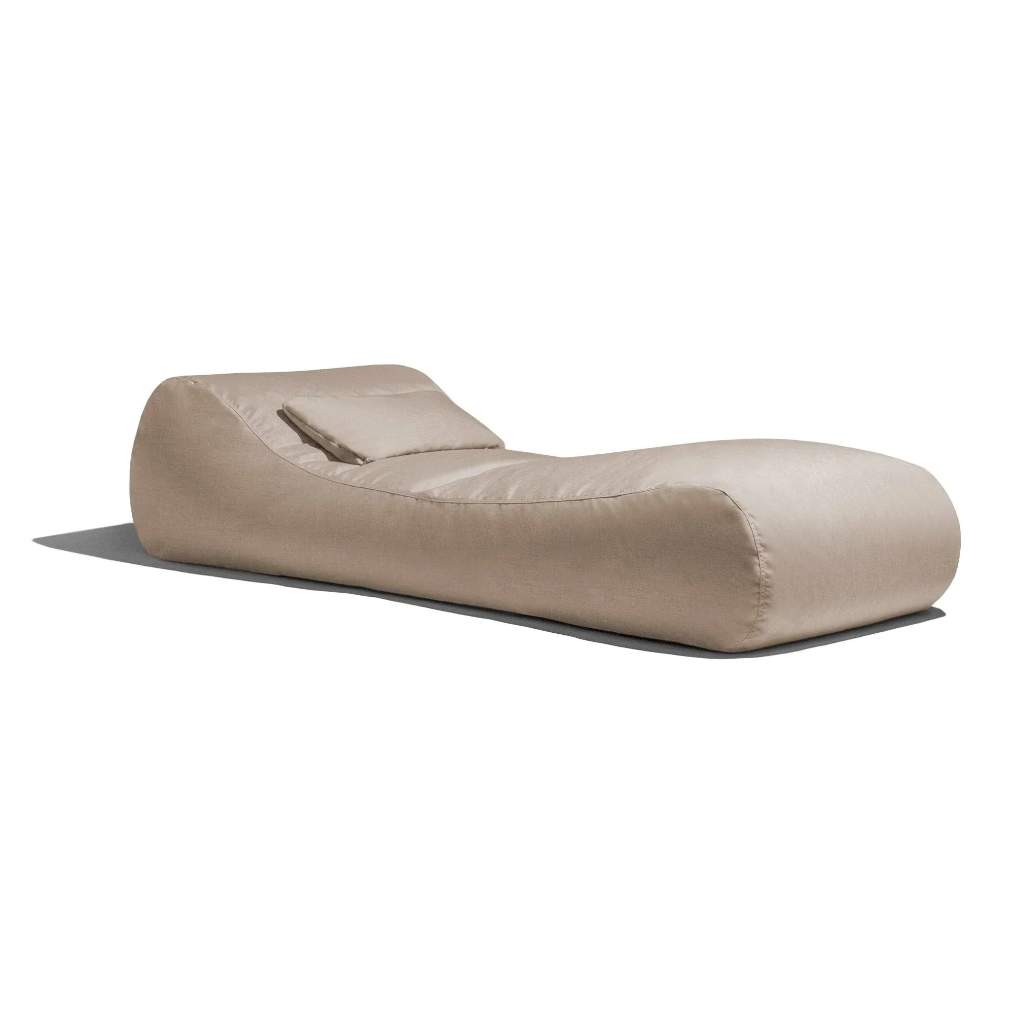 Jaxx Arlo Outdoor Bean Bag Sun Lounger | Pool Patio Chaise Recliner |, Flax