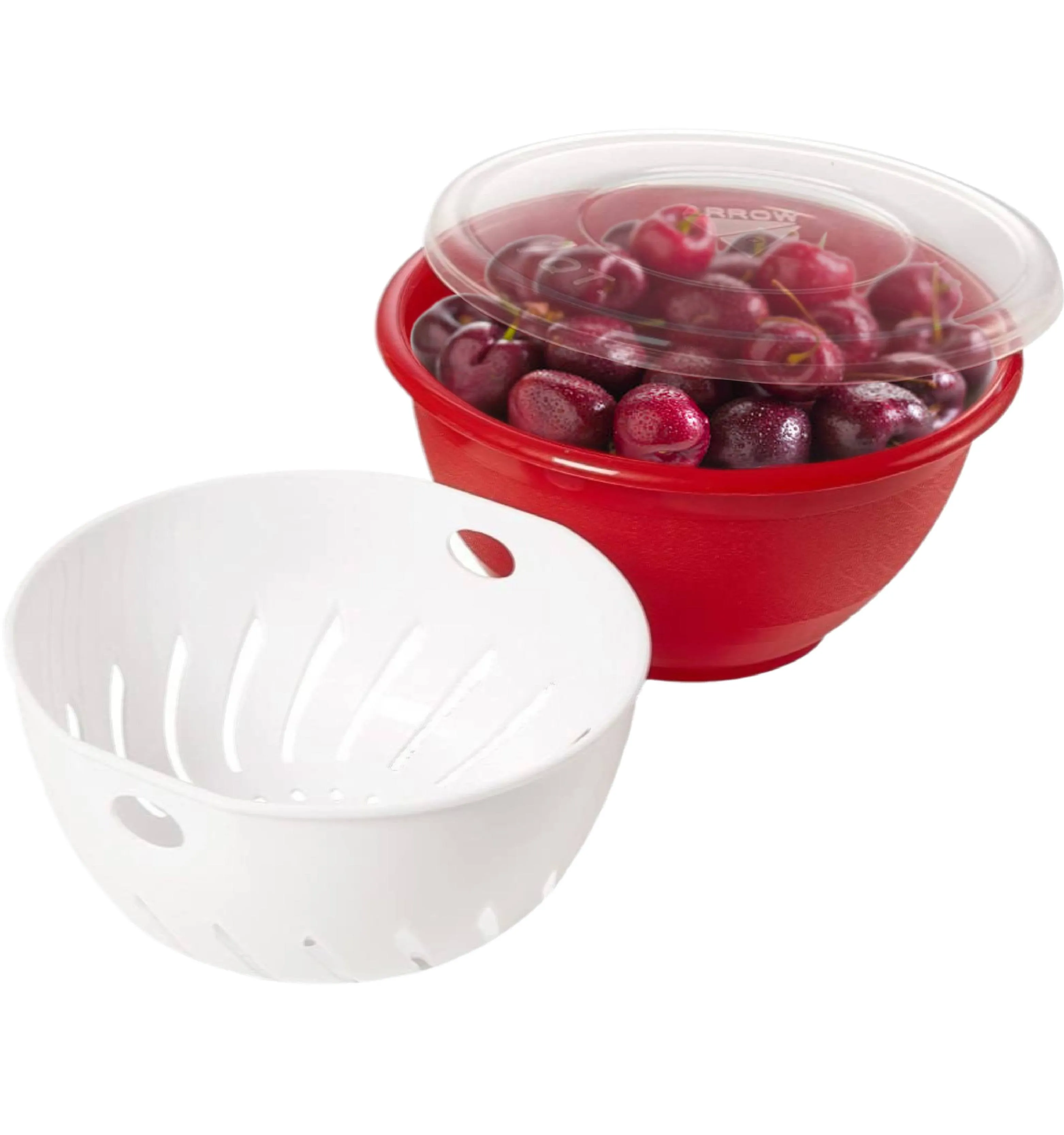 Arrow Berry Bowl and Colander Set