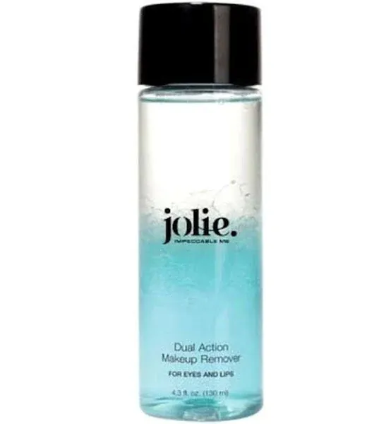 Moist Moist Jolie Dual Action Makeup Remover - Solvent Eye Gently Instant Rinse Lips 4.3 oz