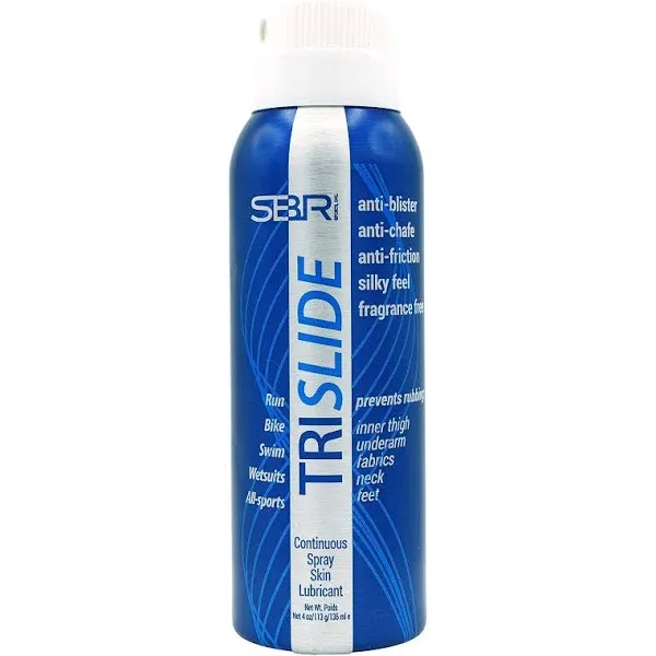 Trislide Anti-Chafe Continuous Spray Skin Lubricant 4oz