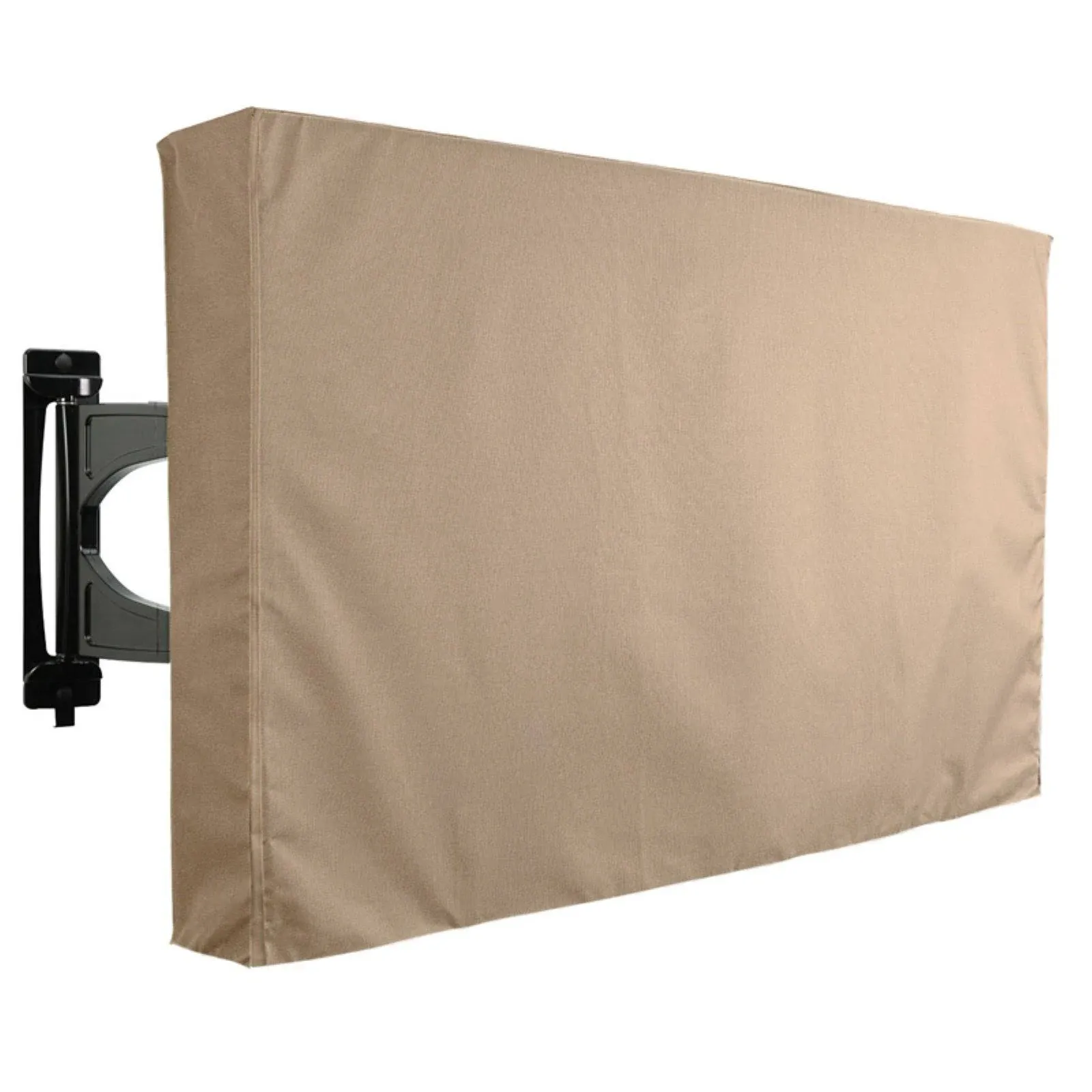 Khomo Gear Outdoor TV Cover Brown Universal Weatherproof Protector for 50'' 52''