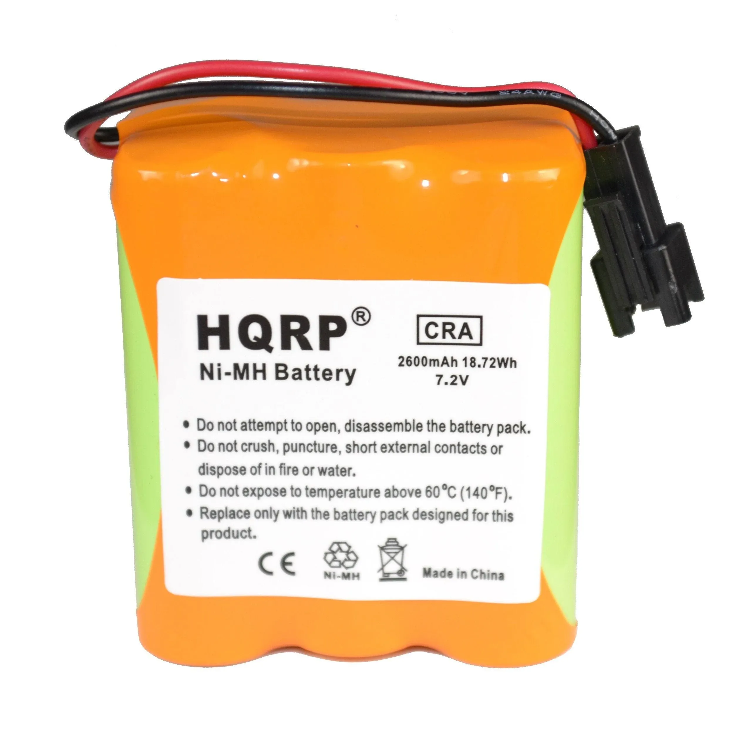 HQRP Super Extended 2600mAh Battery Compatible with Tivoli PAL iPAL Radio Audio Battery Pack MA-1 MA-2 MA-3 Replacement