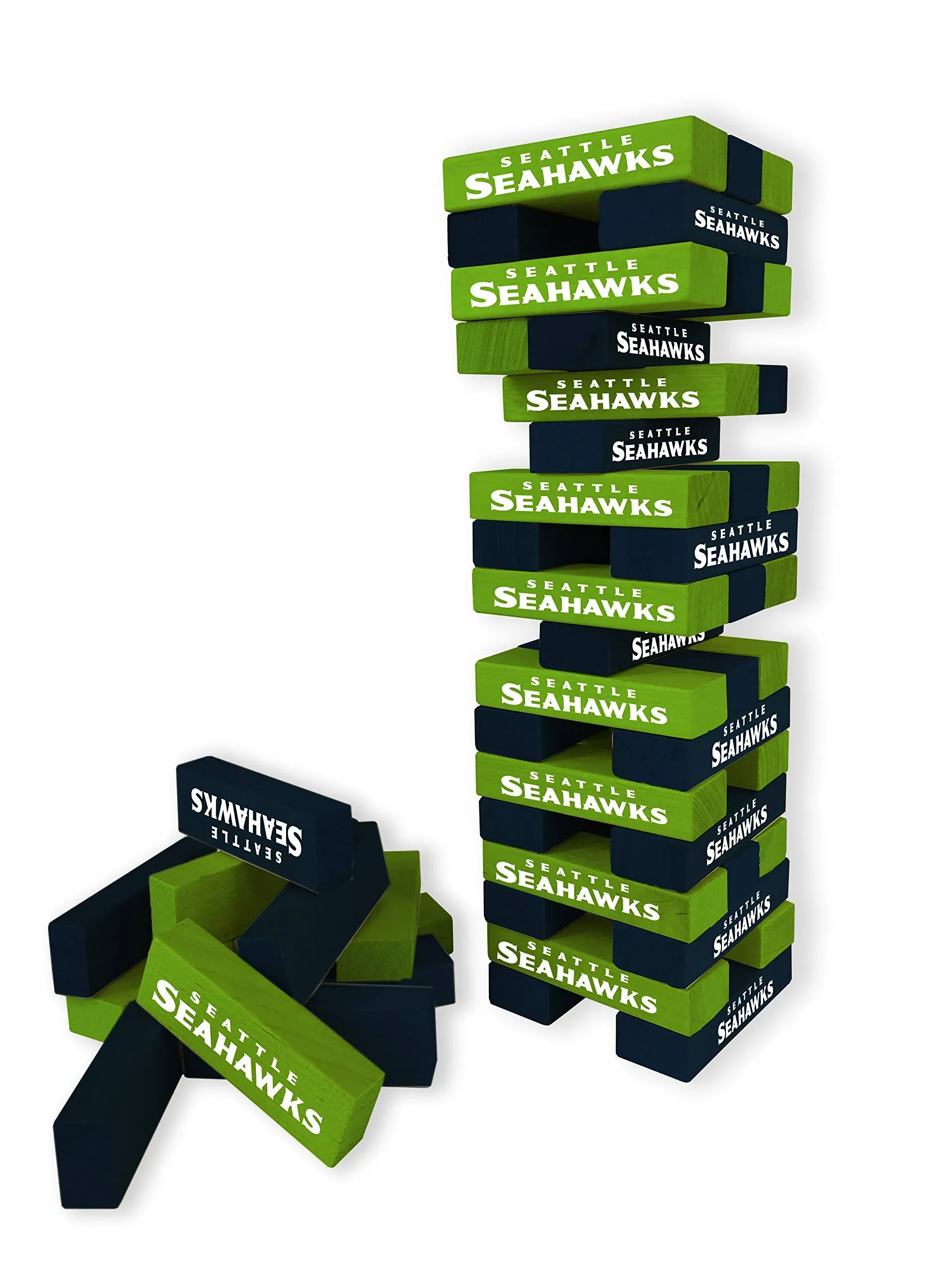 Wild Sports NFL Seattle Seahawks Table Top Stackers 3