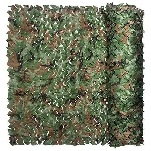 iunio Camo Netting, Camouflage Net, Bulk Roll, Mesh, Cover, Blind for Hunting, Decoration, Sun Shade, Party, Camping, Outdoor