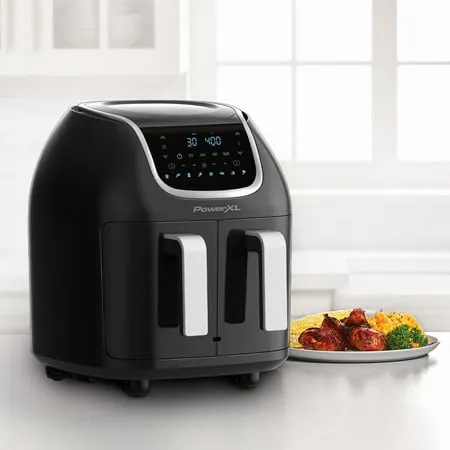 Brylanehome Power Xl Vortex 9-Qt Dual Basket Air Fryer Pro Black