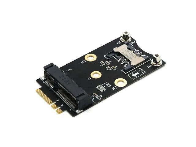 Superplus M.2 (NGFF Key E) to mPCIe (PCIe+USB) Adapter