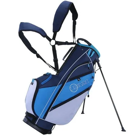 Ram Golf Lightweight Dual Strap Ladies Stand/Carry Bag Blue/White