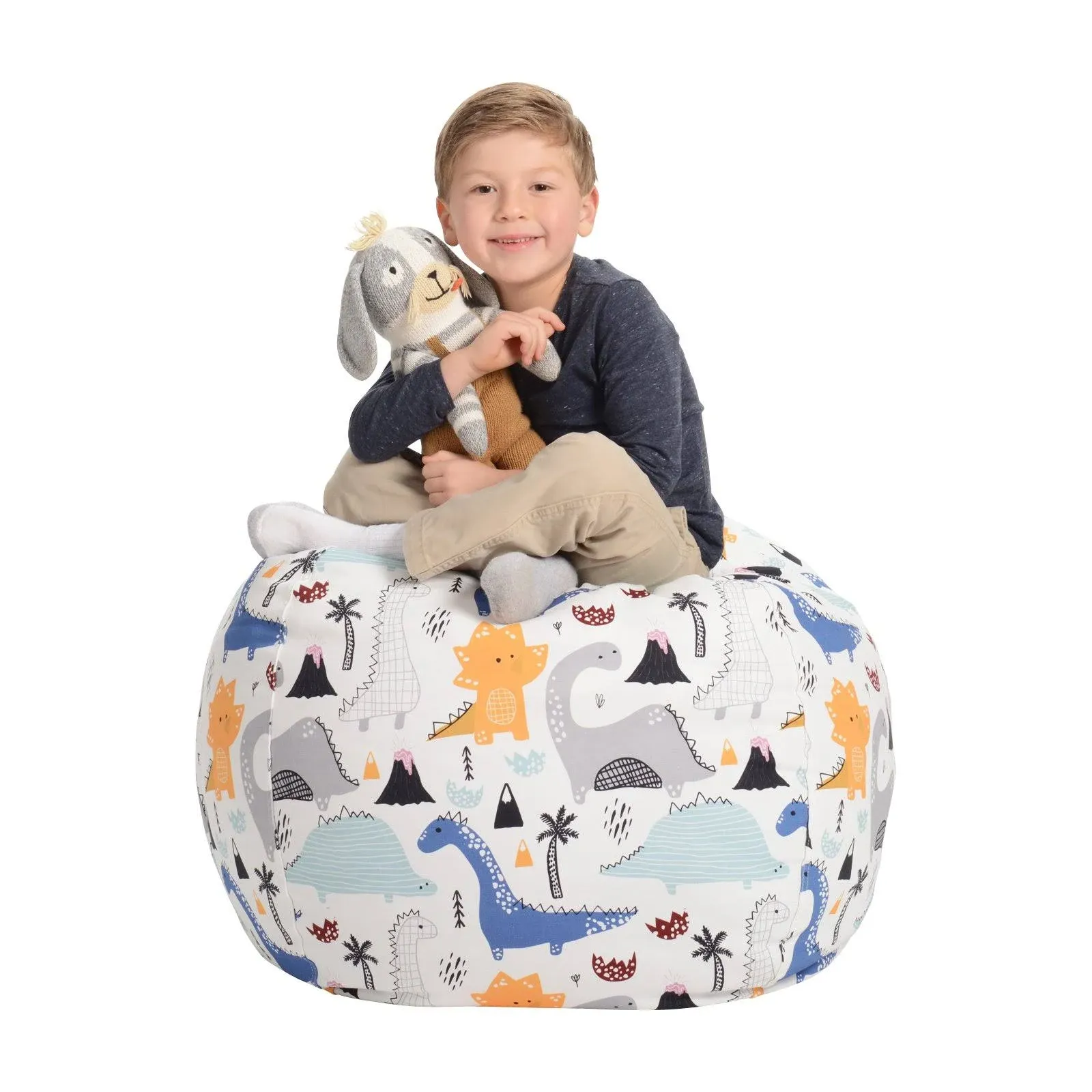 Large Capacity Canvas Jumbo Cushion Storage Bag For Stuffed Animal Chairs And Toys   Bean Bag With Zip, Plush Organizer For Kids   230111 From Cong08, $10.27 | DHgate.Com