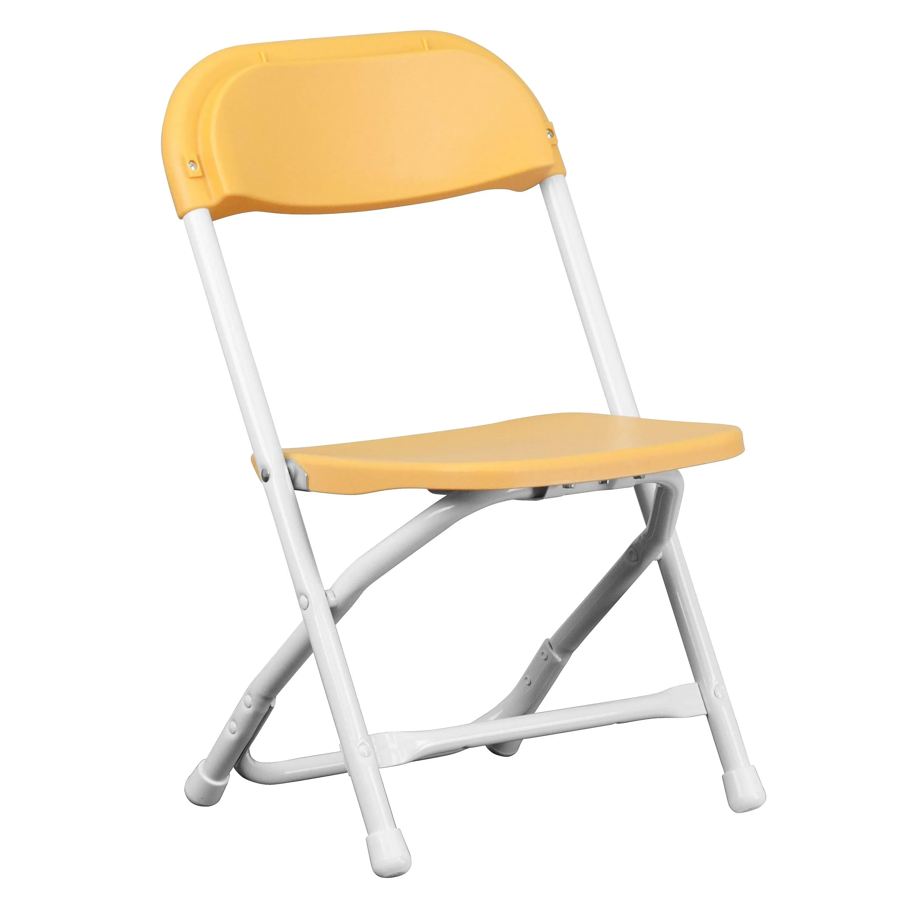 Kids White Plastic Folding Chair 13&#034;W X 14&#034;D X 20.5&#034;H Lightweight Preschool New