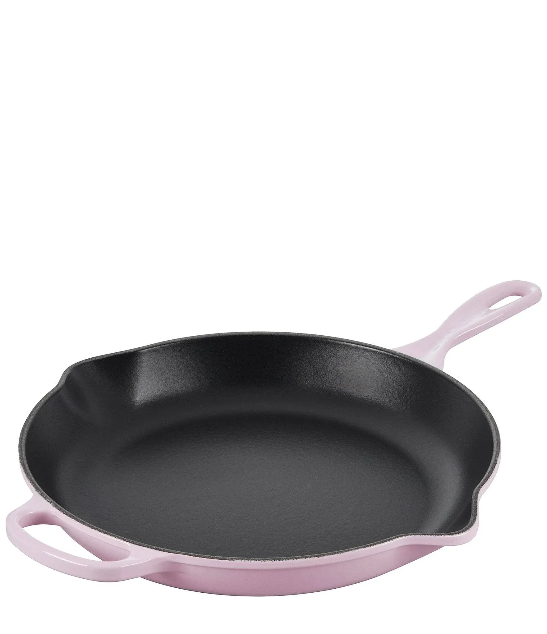 Le Creuset Enameled Cast Iron Signature Iron Handle Skillet, 11.75" (2-3/8 qt.), Shallot