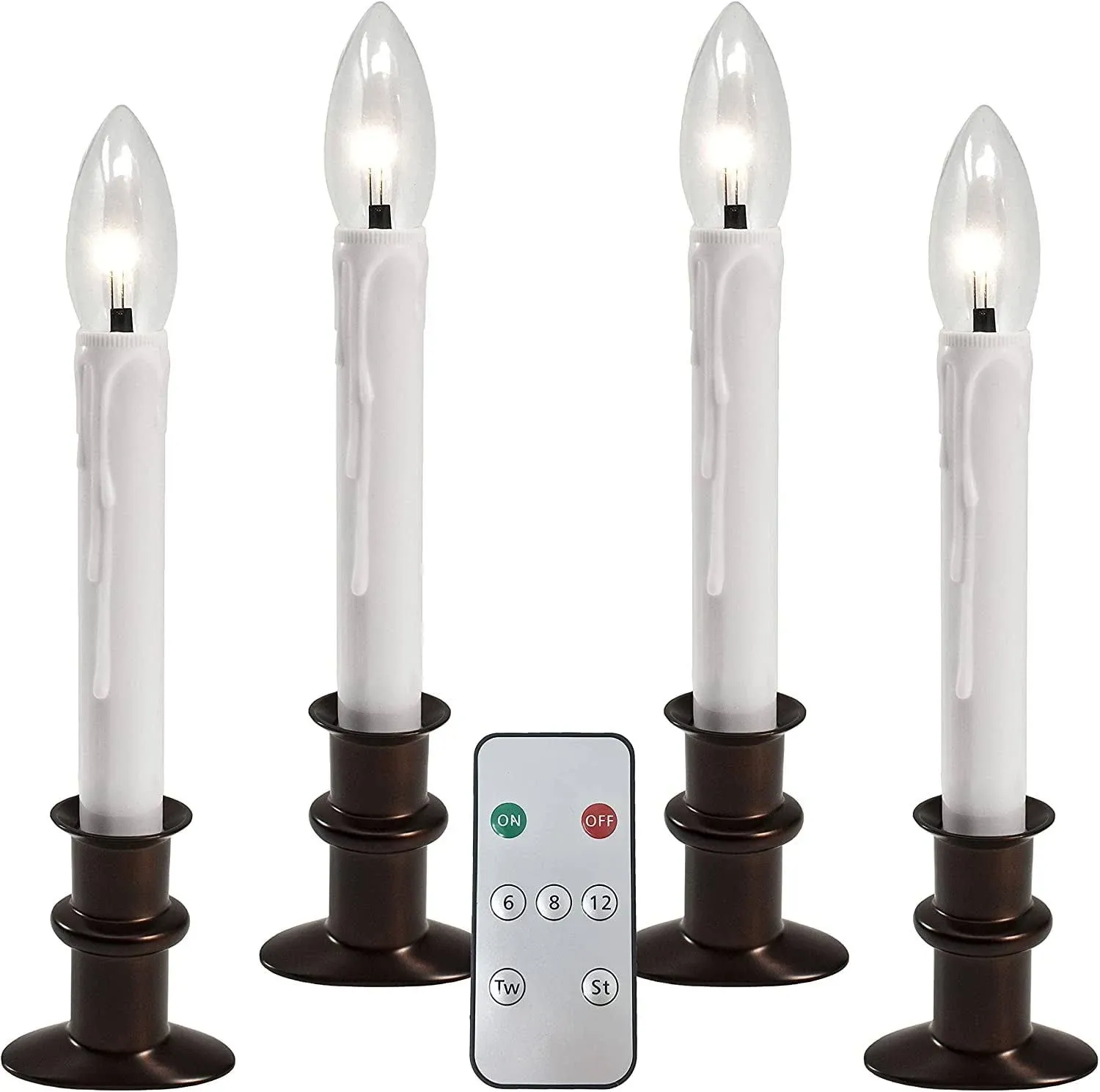 612 Vermont Slimline Ultra-Bright LED Window Candles