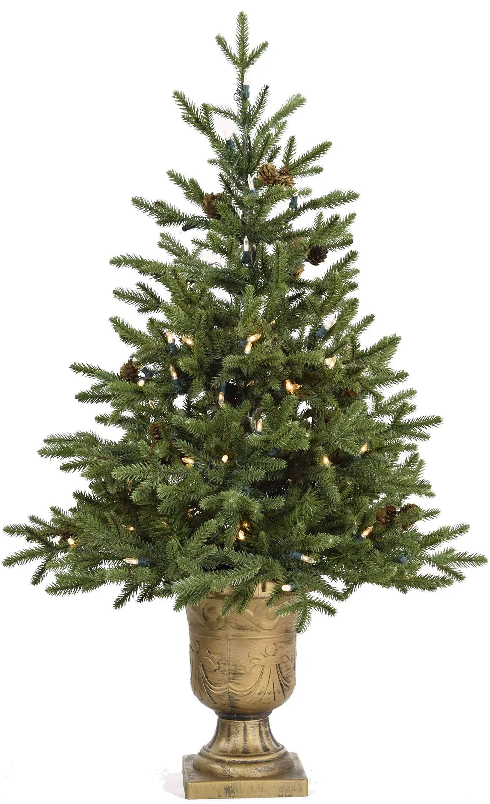 Fraser Hill Farm 3-Ft. Noble Fir Artificial Tree in Urn