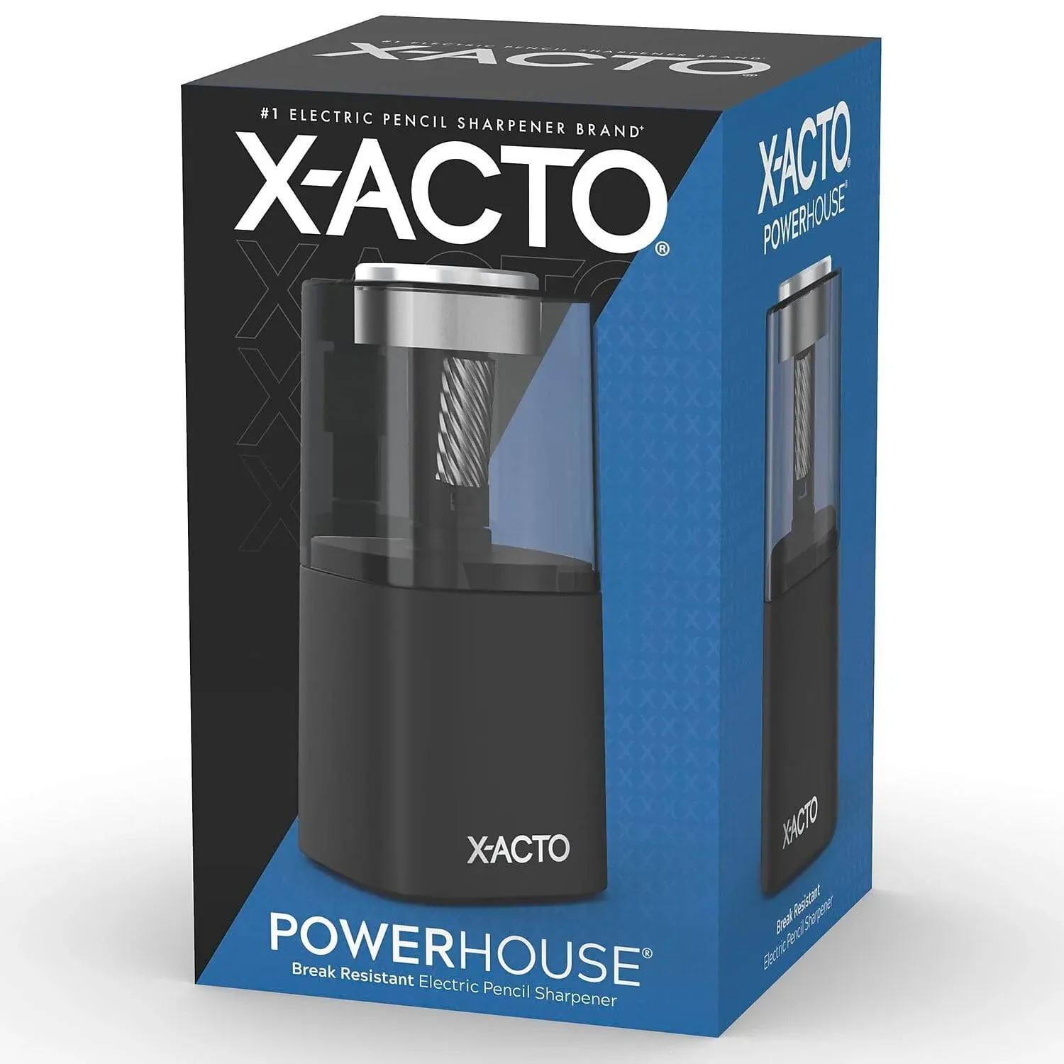 X-Acto Powerhouse Electric Pencil Sharpener, Black (1799)