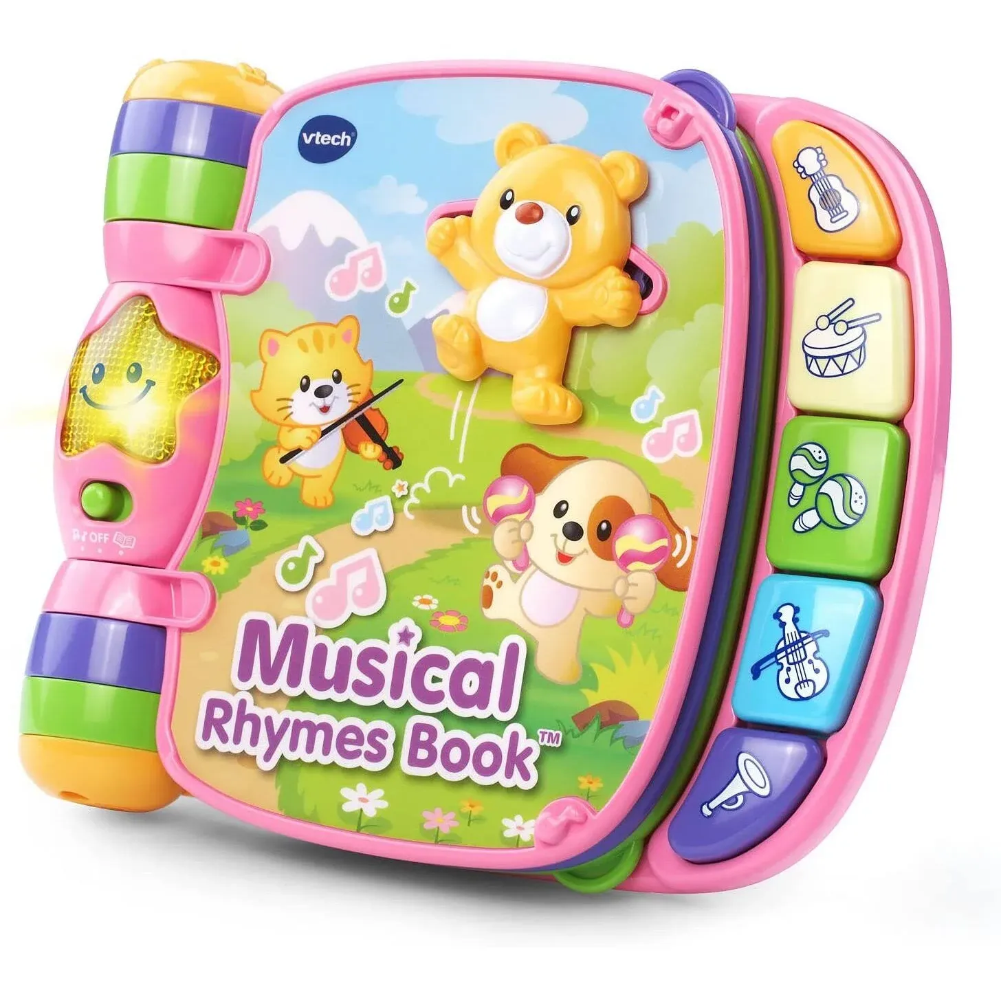 Vtech Musical Rhymes Book Pink