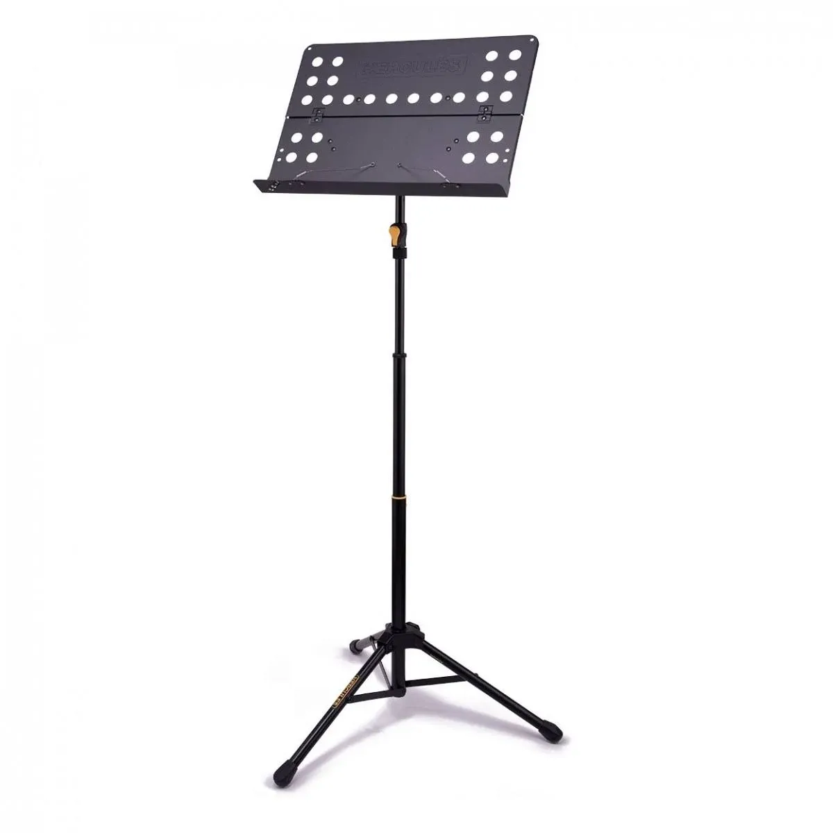 Hercules BS418BPLUS Orchestra 3 Section Stand, Perforated Desk | Gear4music