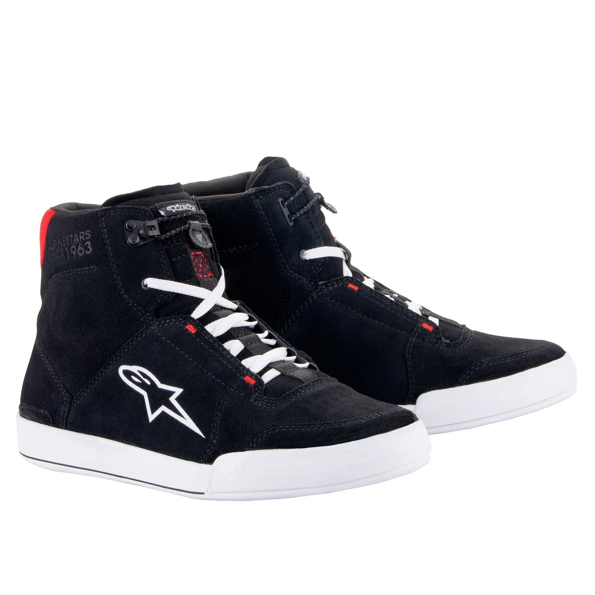 Alpinestars Chrome Shoes - Black/White/Red - 10