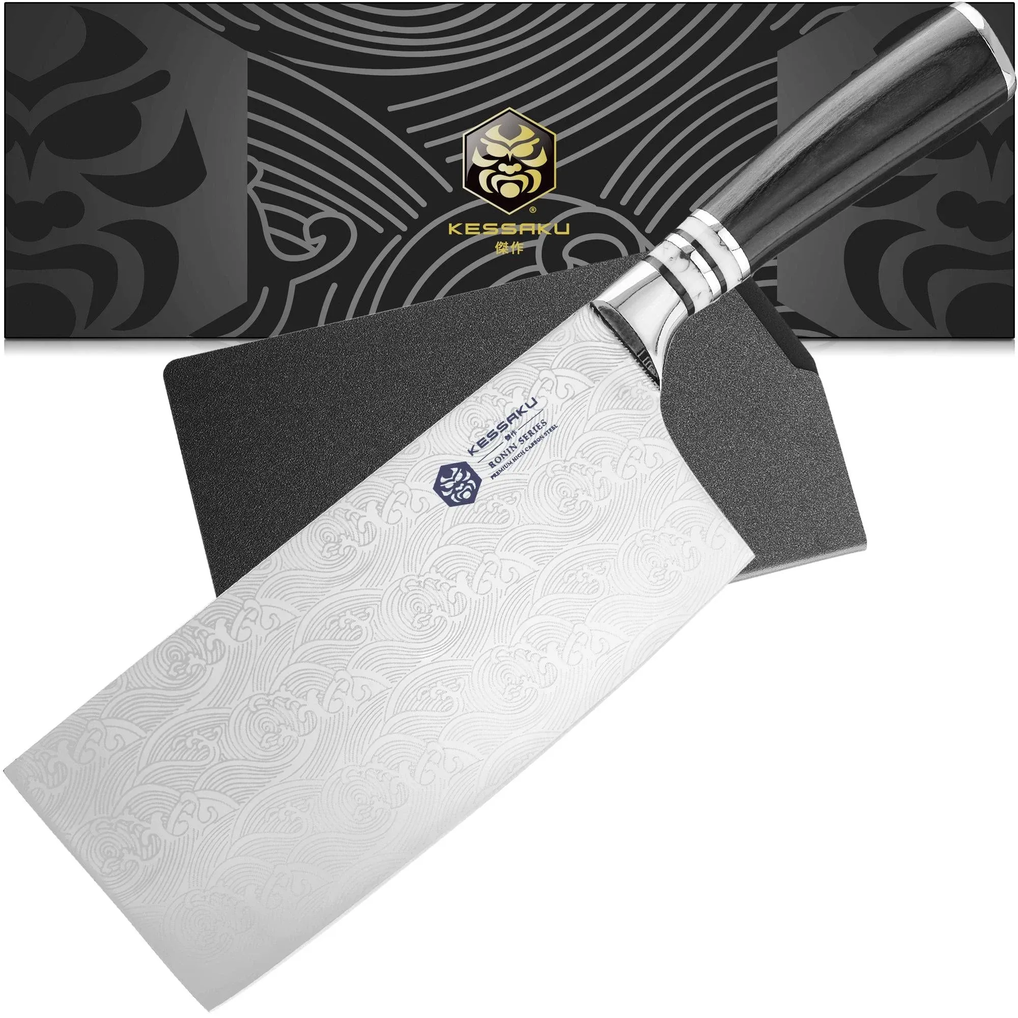 Kessaku 7" Cleaver Knife - Ronin Series