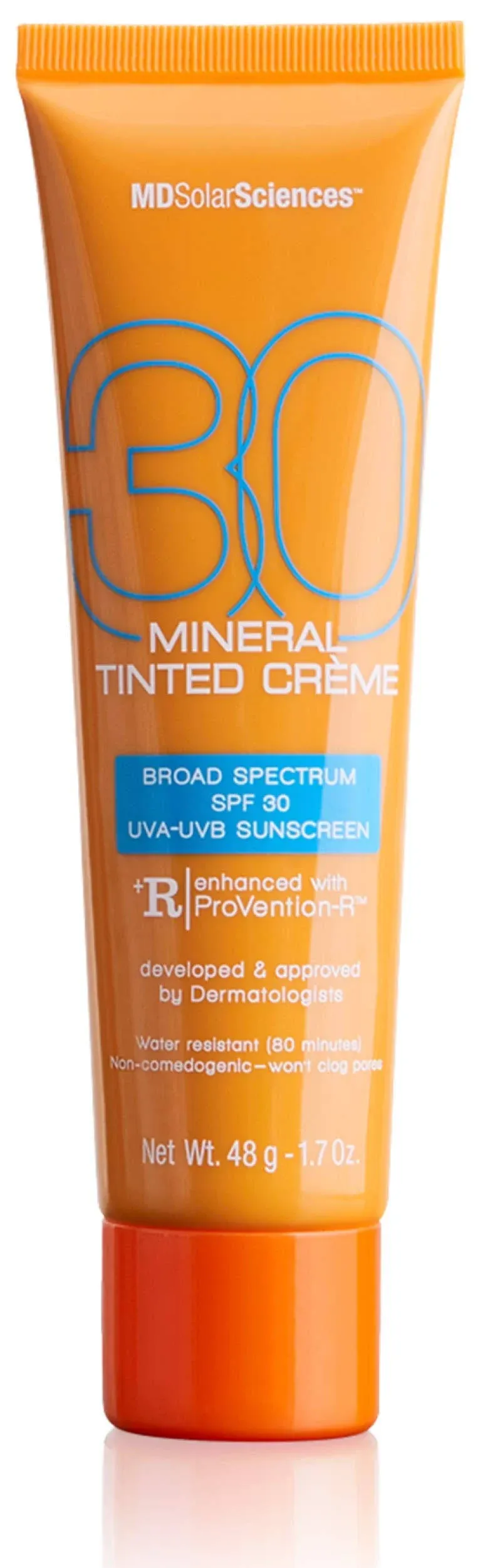 MDSolarSciences Mineral Tinted Broad Spectrum UVA-UVB Sunscreen Tinted Face Moisturizer with SPF, Vitamin C and Antioxidants - SPF 30 - 1.7 fl oz