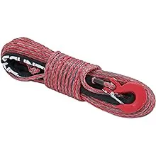 Synthetic Rope 3/8 inch 85 ft Red/Gray